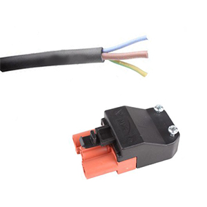 Connection material for discharge lamps